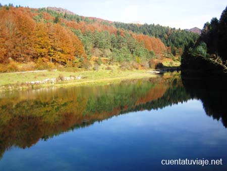 Embalse de Koixta, Selva de Irati (Navarra)